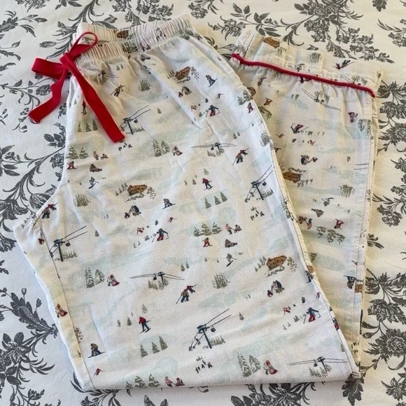 Hearth & Hand Holiday Flannel Pajamas {2pc set x 2} - Picture 9 of 13
